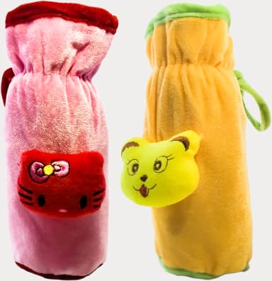 Velvet Feeding Bottle Cover - Combo Pack of 2 - view 3