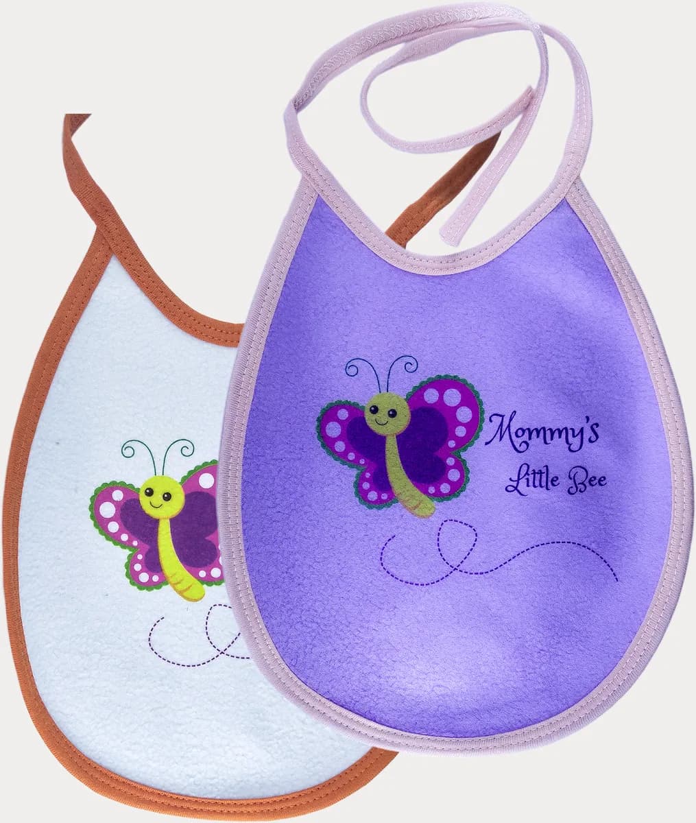 Waterproof Feeding Bibs for Baby - Set of 3