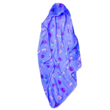 Hooded Nursery Sleeping Bag with Zipper - Cotton Sleep Sack - view 5