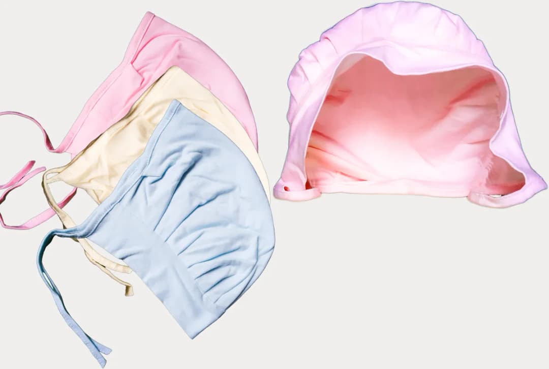 Soft Cotton Cap for Baby Girls and Boys - Pack of 3